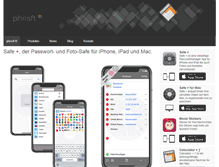 Tablet Screenshot of phnsft.de